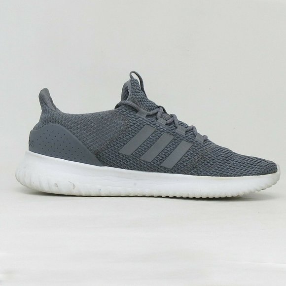 Adidas Shoes | Adidas Mens Cloudfoam Ultimate B43843 Gray Running Shoes Lace Up Low Top Size 12 | Color: Gray | Size: 12 | Baileyshanger's Closet